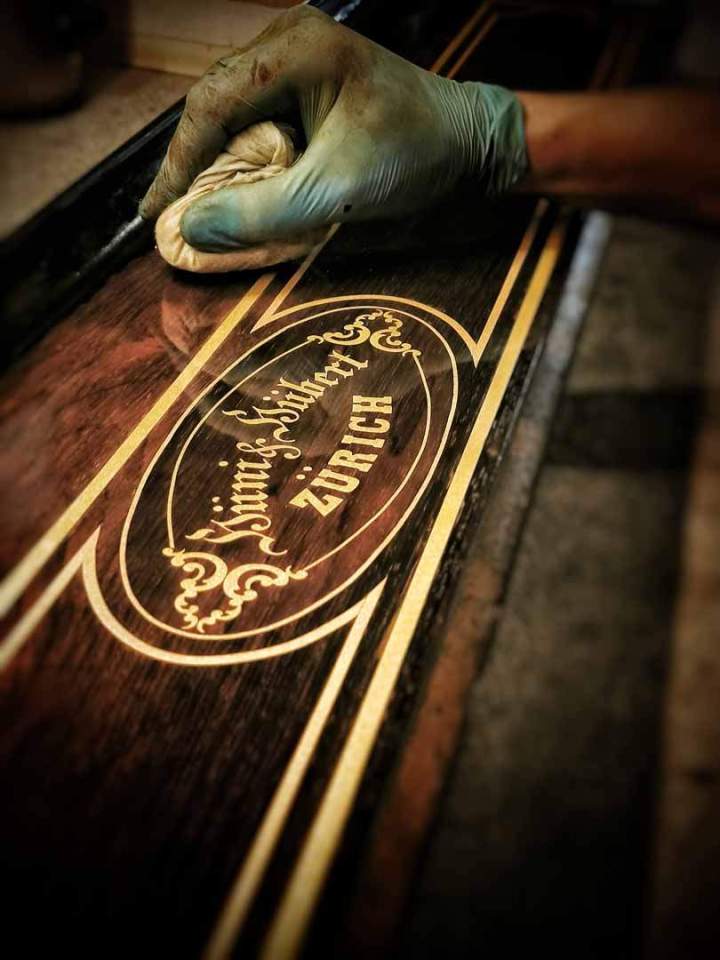 Vernis cylindre Hüni