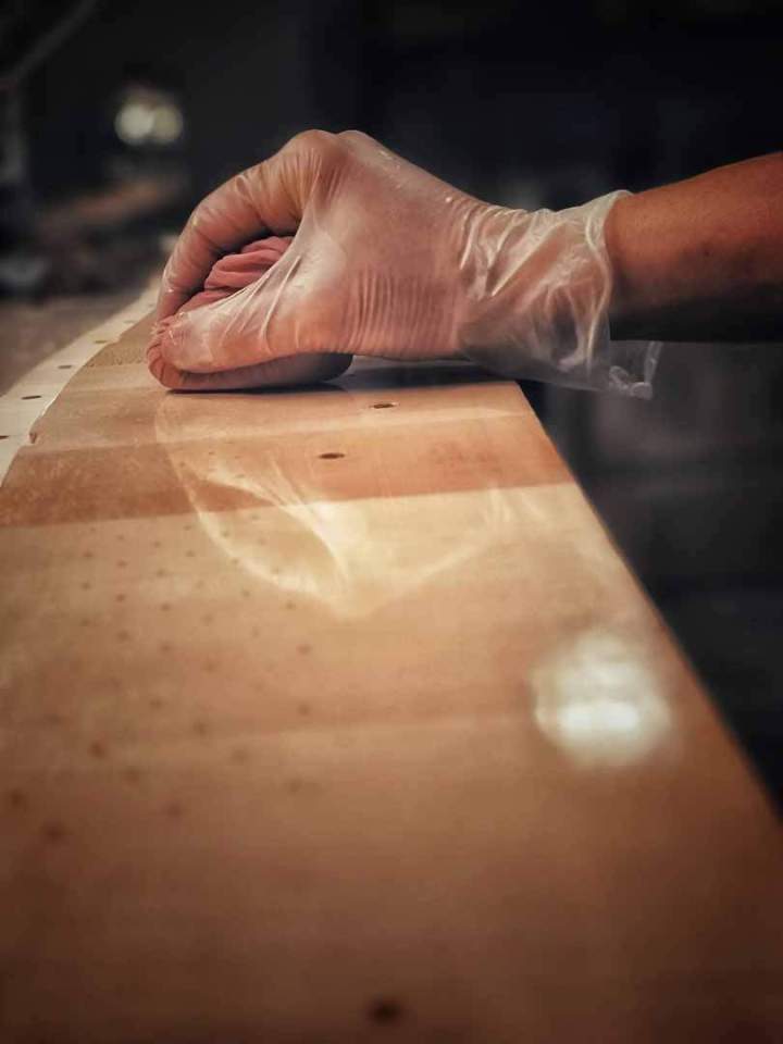 Vernis tampon sommier 3Bis